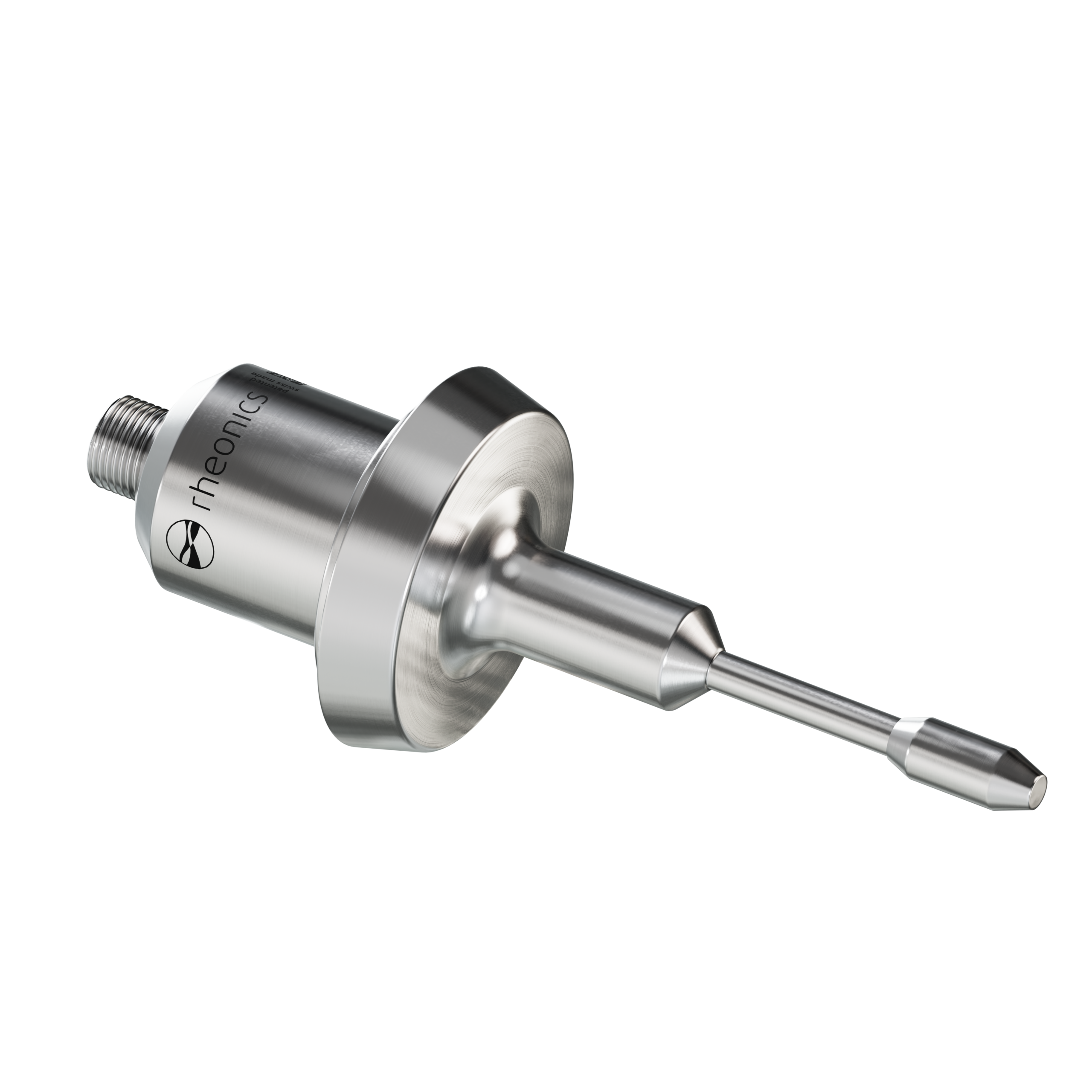 SRV - DIN 11851 - Inline process viscosity sensor for hygienic medical pharmaceutical chocolate batter food mixing applications