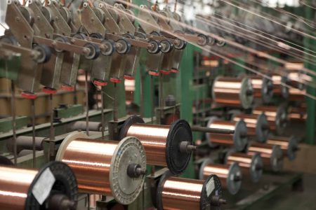 controlling viscosity of wire enamel in coating process