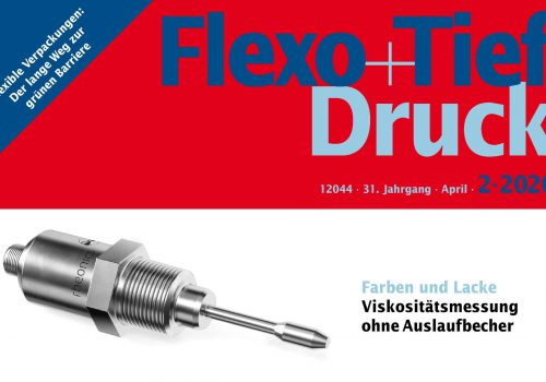 Flexo+Tief Druck Publication: Measurement Of Color Viscosity With Rheonics Viscometers