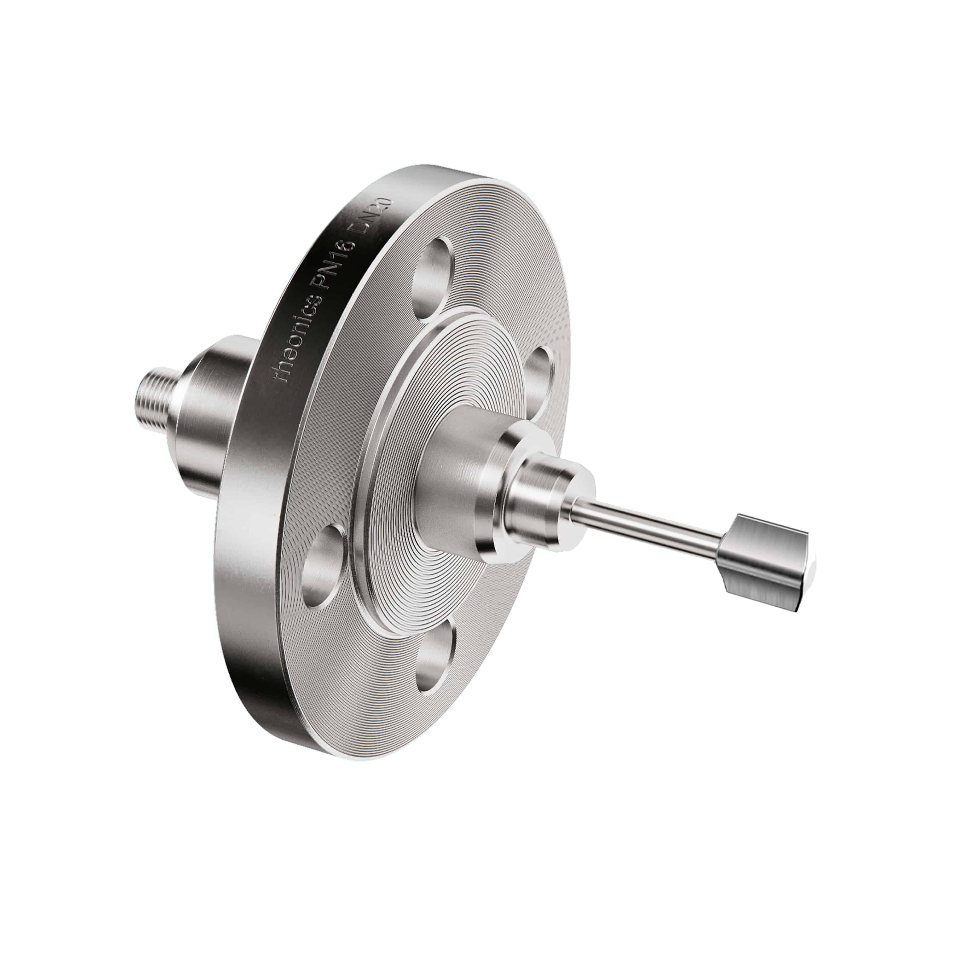 SRD - Flange - inline process density viscosity monitoring control management for food printing coating mixing grinding automotive pharmaceuticals