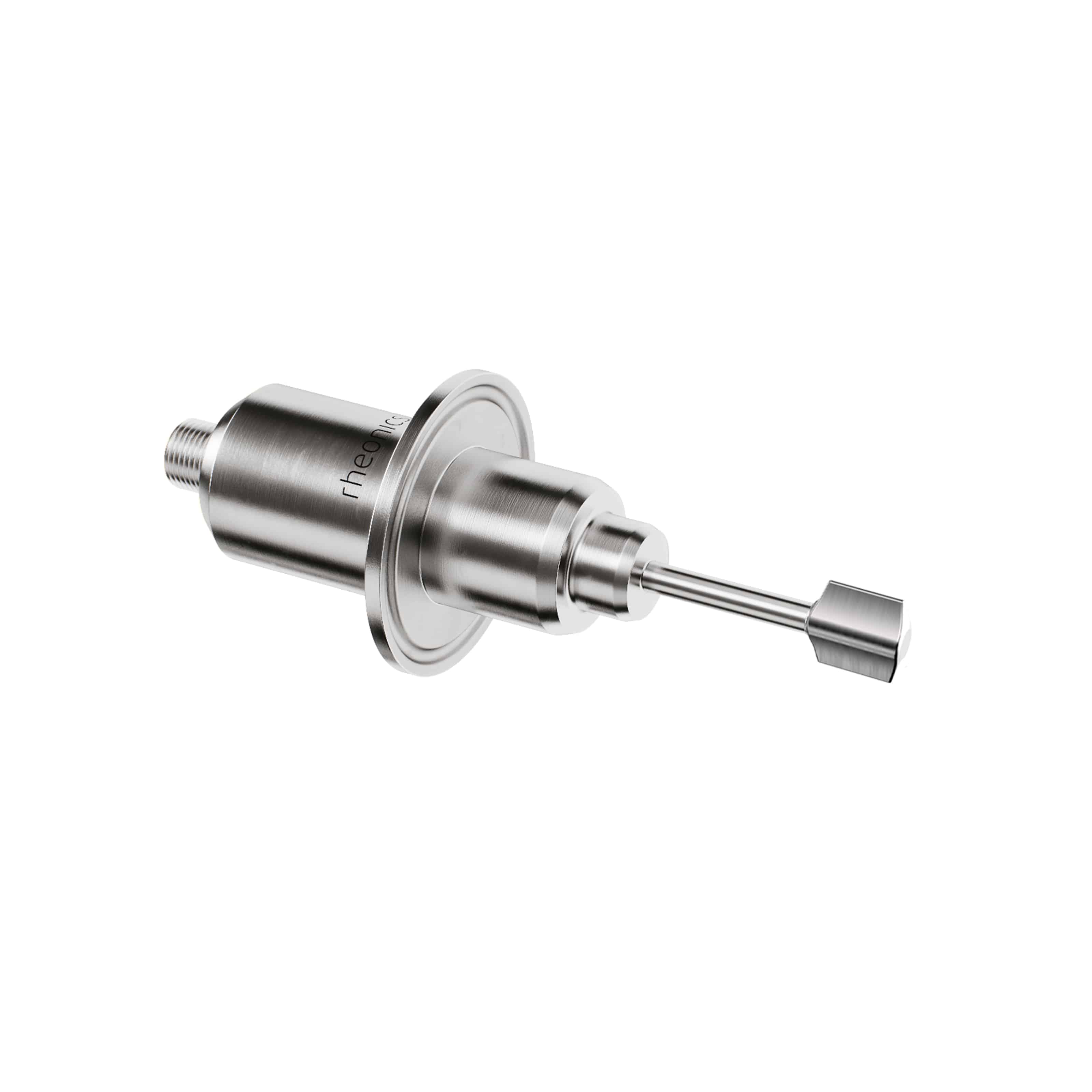 SRD - Triclamp - inline process density viscosity sensor for hygienic medical pharmaceutical chocolate batter food mixing applications