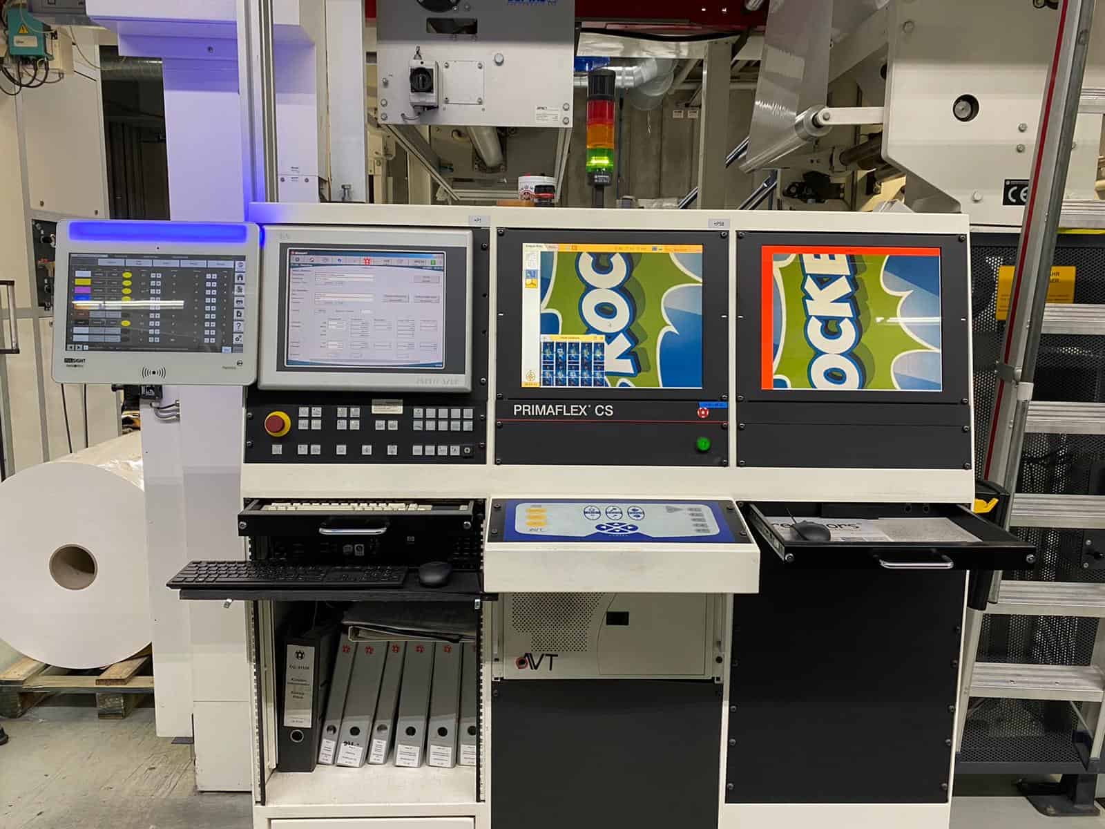 RPS InkSight - Central Console - Multi station ink viscosity control for printing press