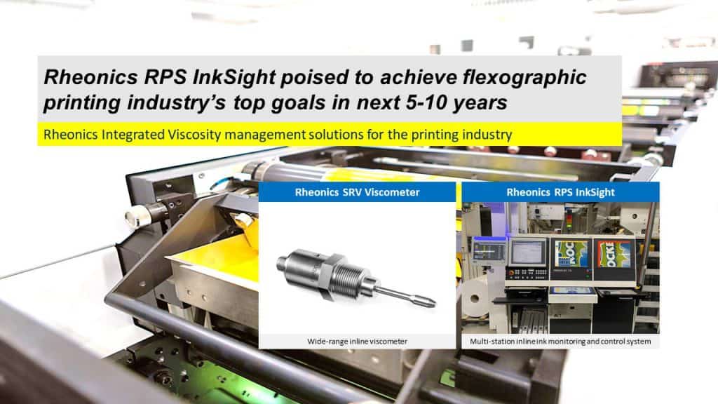 Rheonics RPS InkSight poised to achieve flexographic printing industry’s top goals in next 5-10 years