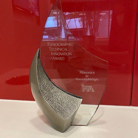 Rheonics-FTA-Trophy2 Βραβεία ρεονικής-ιξώδους-RPS-InkSight-FTA-Technical Innovation