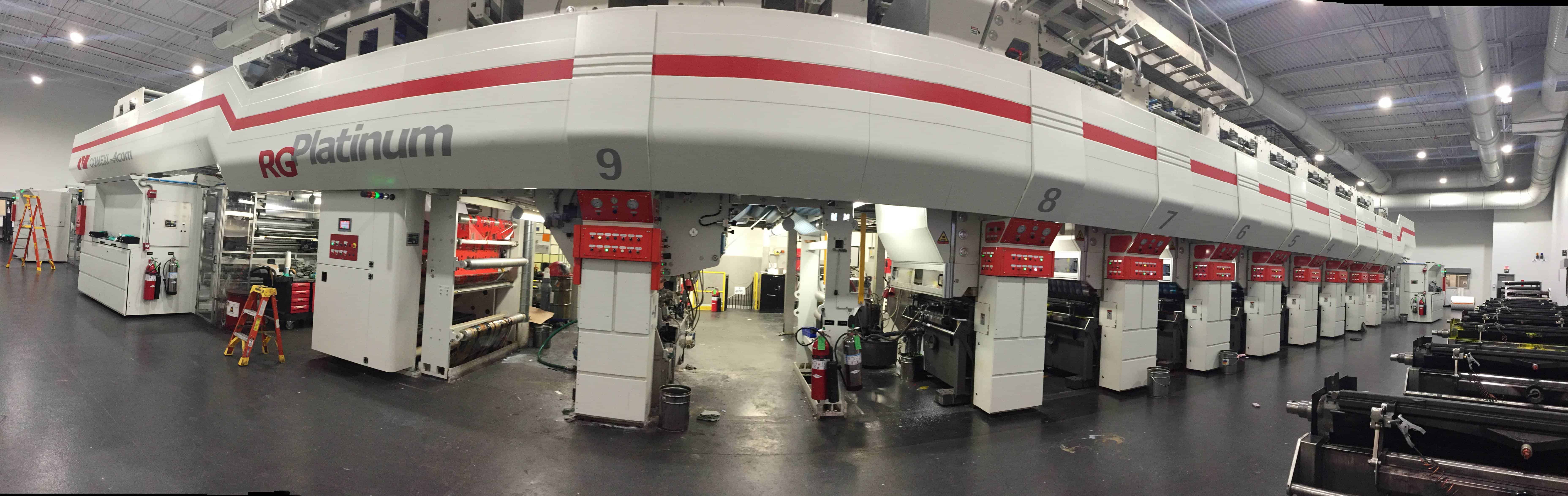 Rotogravure printing press ink viscosity control