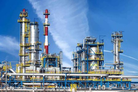 Lube oil blending plant