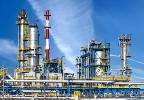 Lube oil blending plant