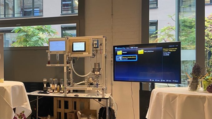 Rheonics' Booth at the final event