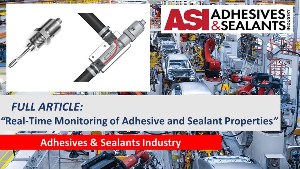 ASI Magazine: Real-Time Monitoring of Adhesive and Sealant Properties