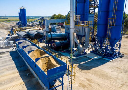 Equipment-for-production-of-asphalt-cement-and-concrete
