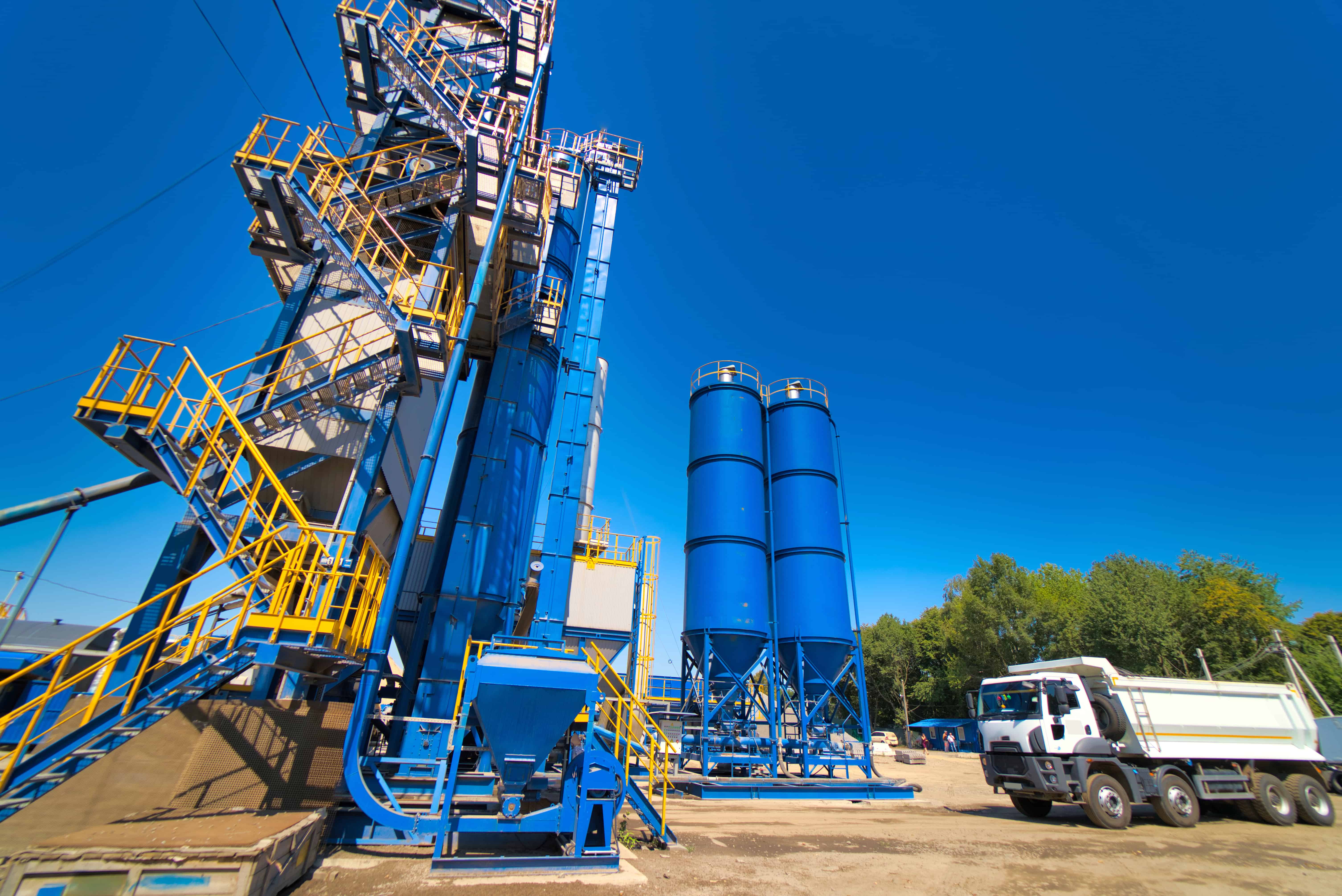 Asphalt production plant