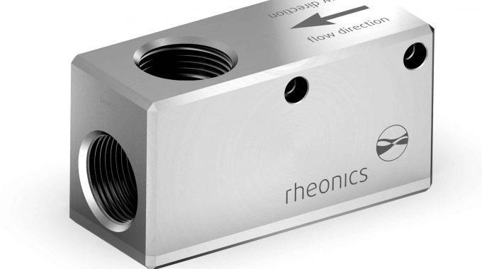 Rheonics IFC-34N flow cell for viscometer SRV