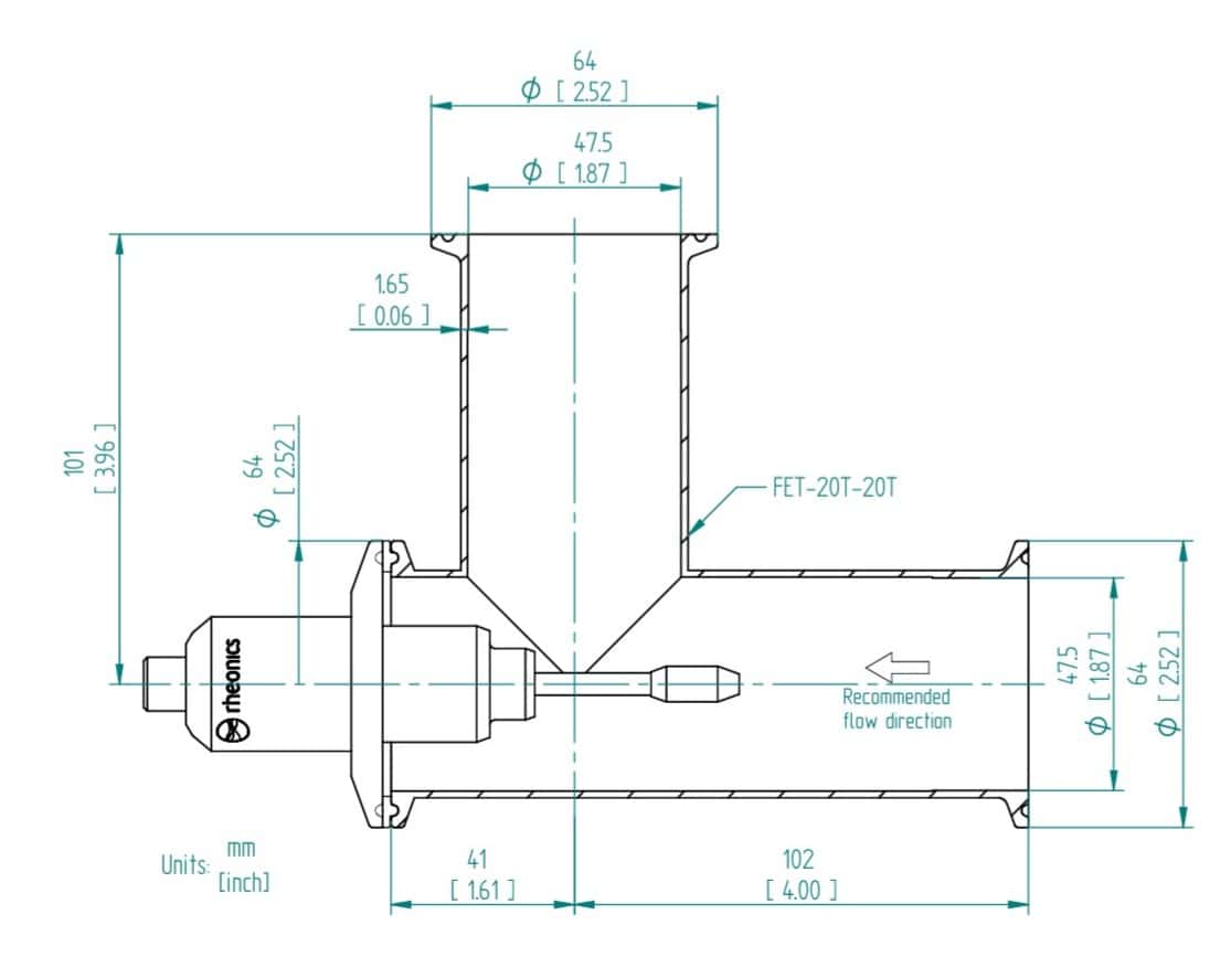 SRV mounted in FET-20T-20T drawing