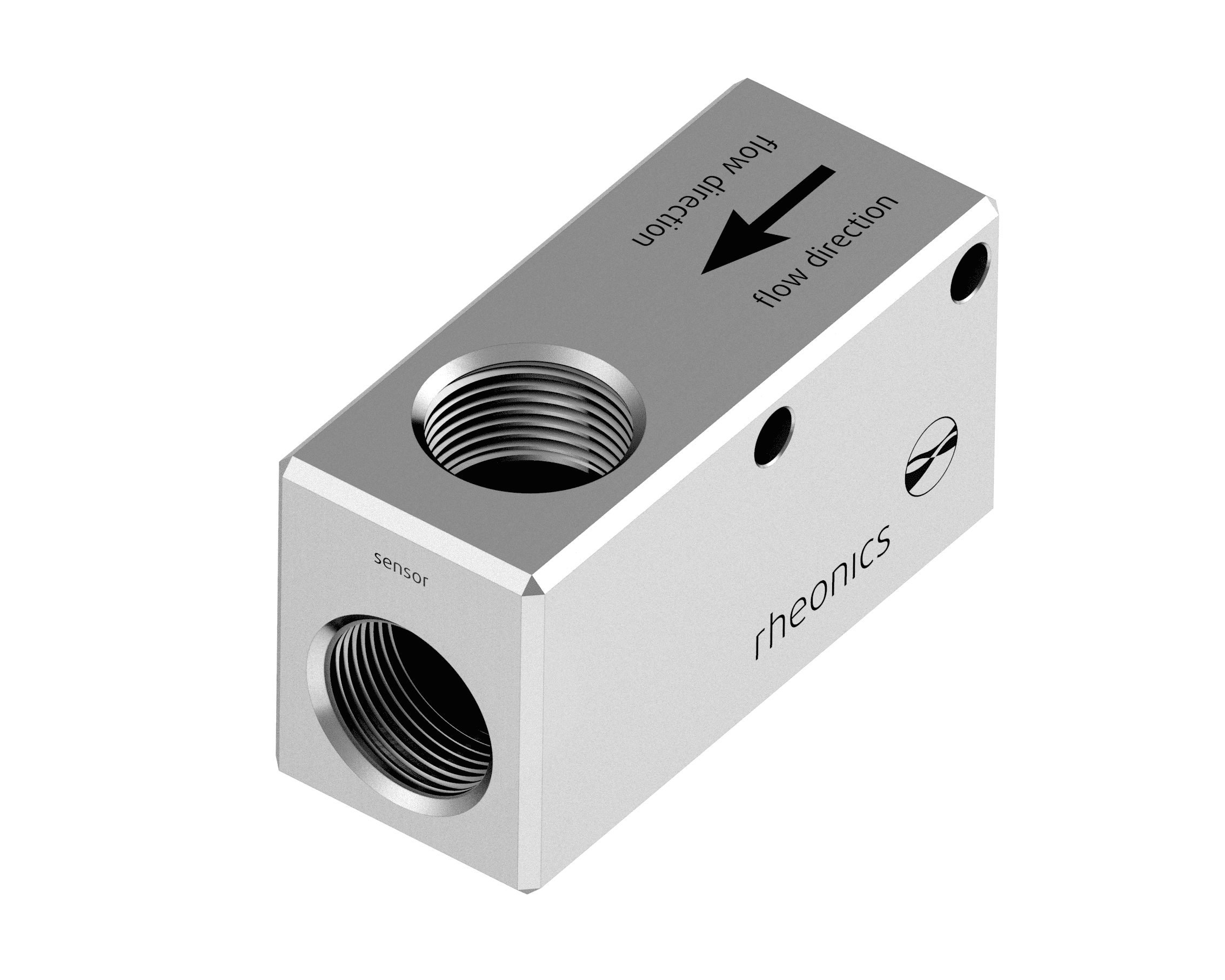 Render for NPT flow cell IFC-34N