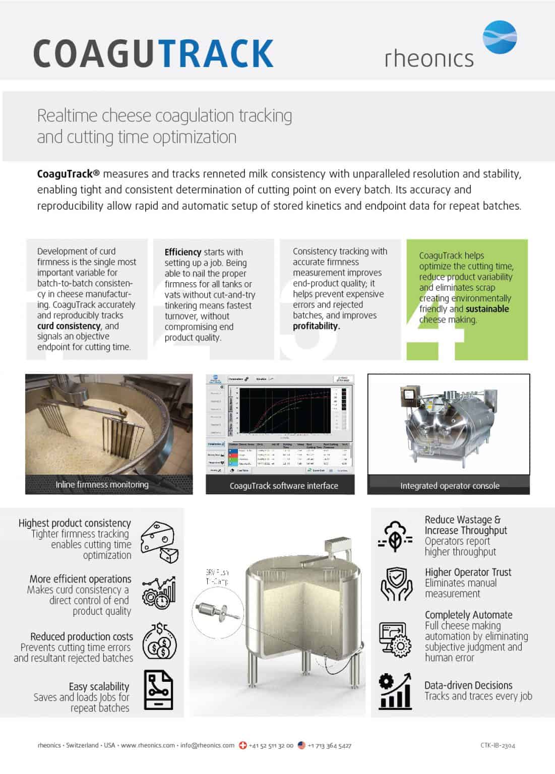 Brochure - CoaguTrack - Cheese Coagulation » rheonics :: viscometer and ...