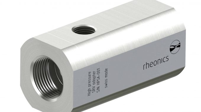 Rheonics HPT-SRV flow-through cell