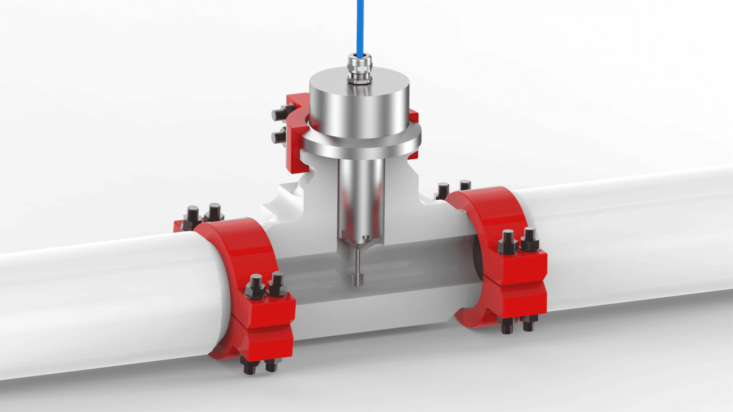 High Pressure API 6A flange density meter » rheonics :: viscometer and ...