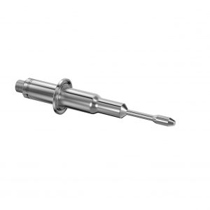 SRV slimline probe with Tri-Clamp for monitoring real-time viscosity and temperature readings
