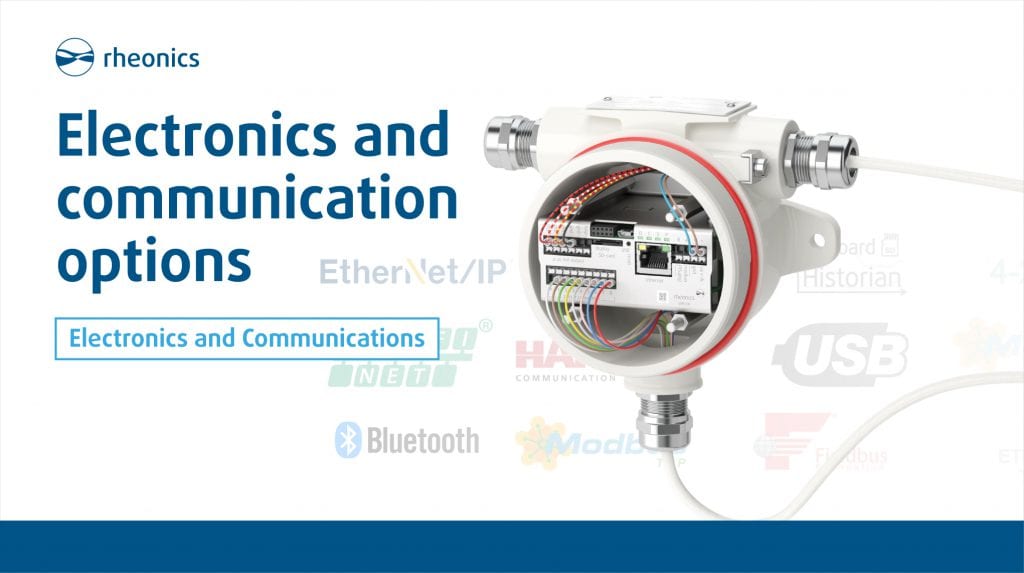 Discover Rheonics Electronics and Communication options
