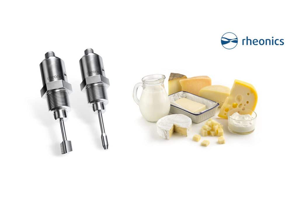Rheonics viscometer SRV and-density-viscosity meter SRD-Cheese industry