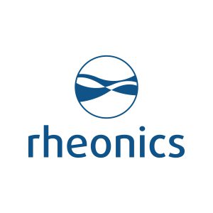 Rheonics Logo blue singleline vertical