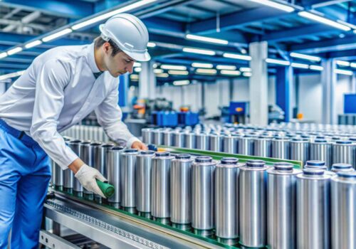 Inspection of high-capacity lithium-ion batteries for electric vehicles