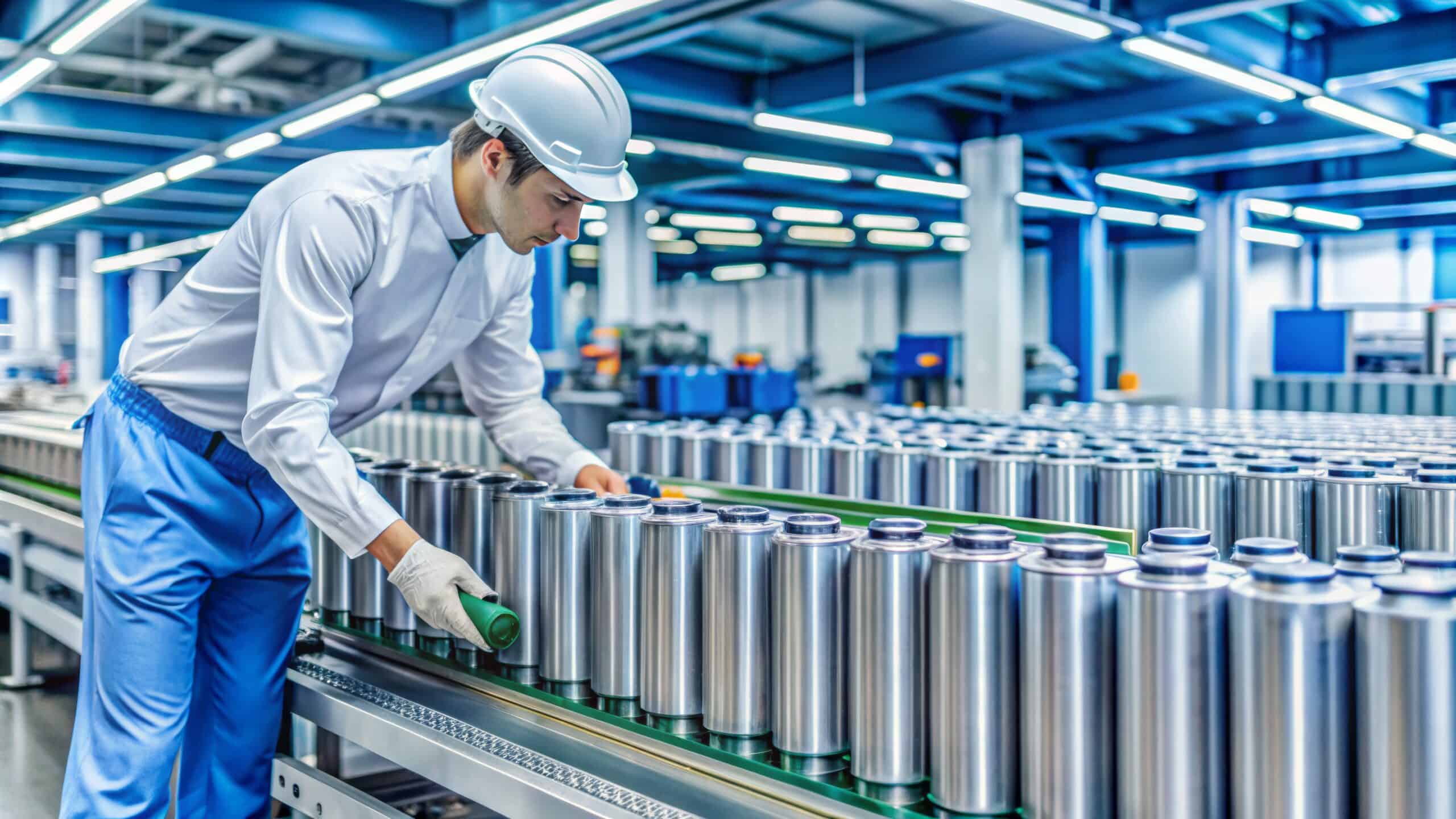 Inspection of high-capacity lithium-ion batteries for electric vehicles