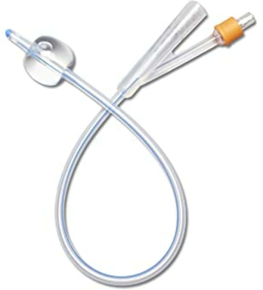 Figure 1: DOVER™ Silver Coated 100% Silicone Foley Catheter