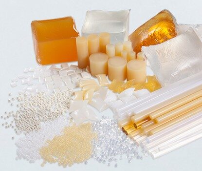 Figure 1: Hot melt adhesives in different shapes