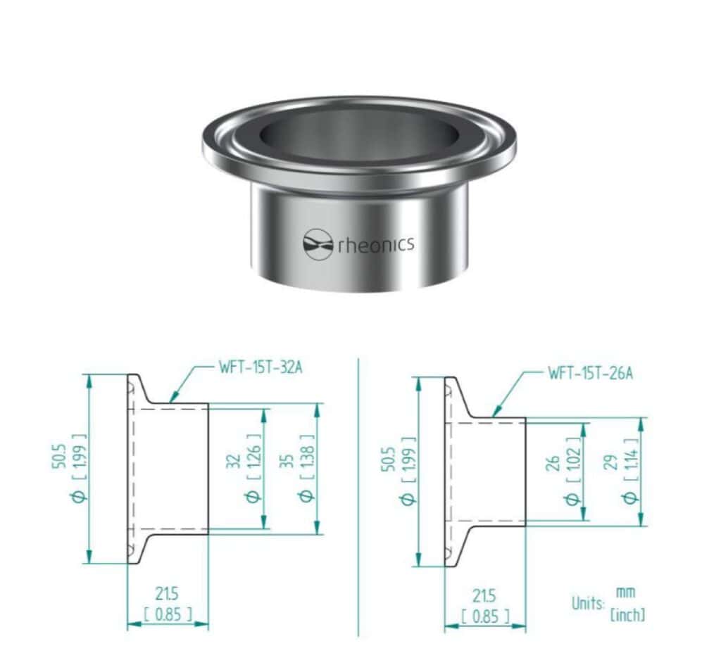Figure 18 - WFT-15T Dimensions