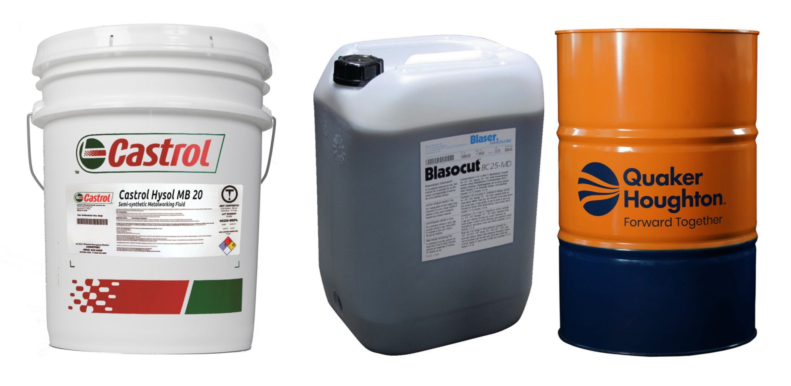 Figure 2: Coolants soluble oils examples