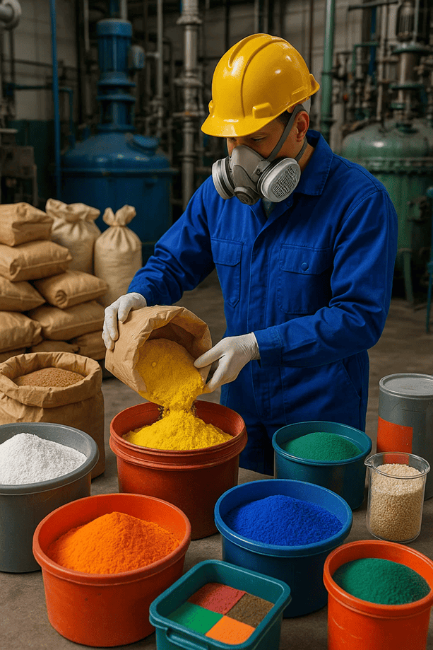 Figure 5. Dust hazard applications – Chemical processing