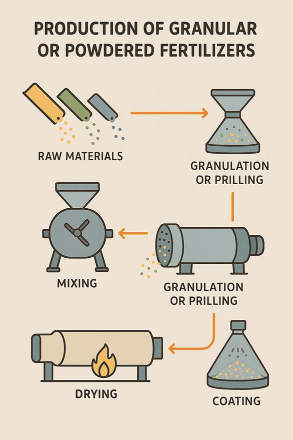 Figure 11. Dust hazard applications – Fertilizer manufacturing