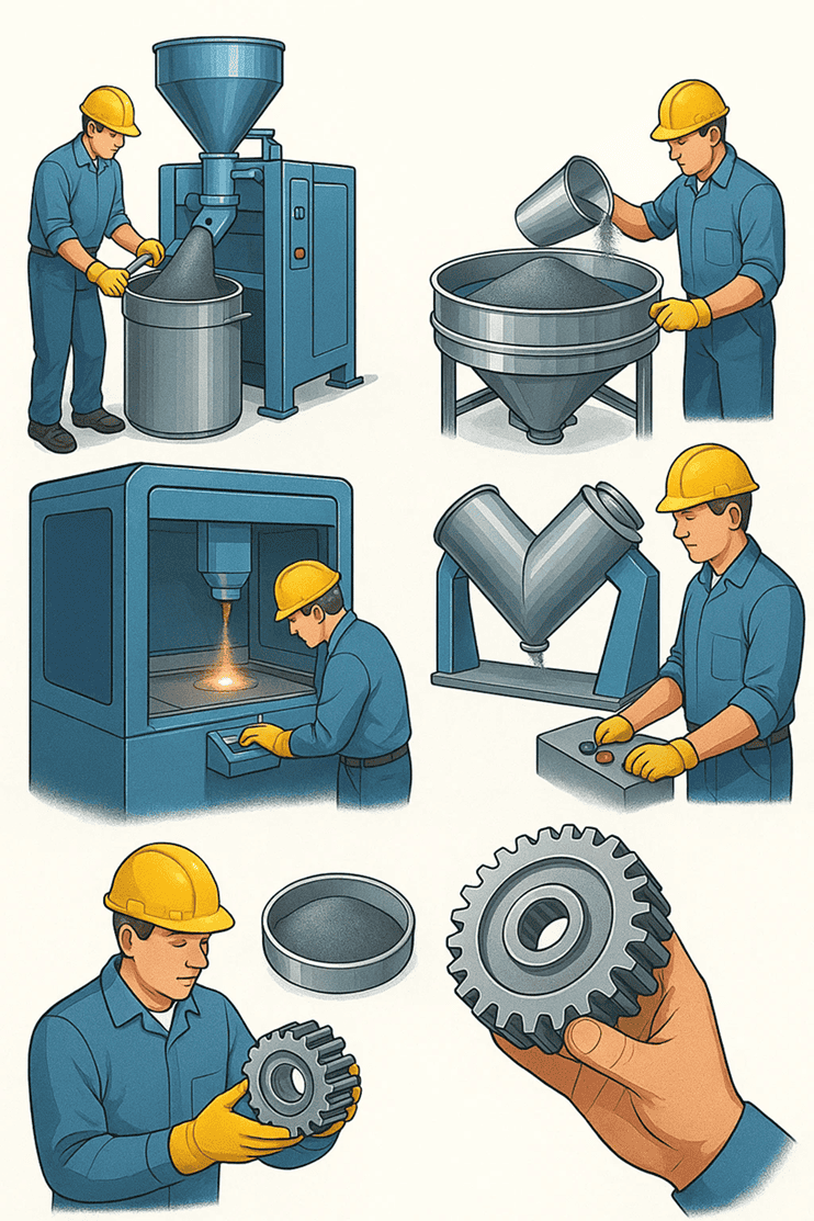 Figure 9. Dust hazard applications – Metal powders & additive manufacturing