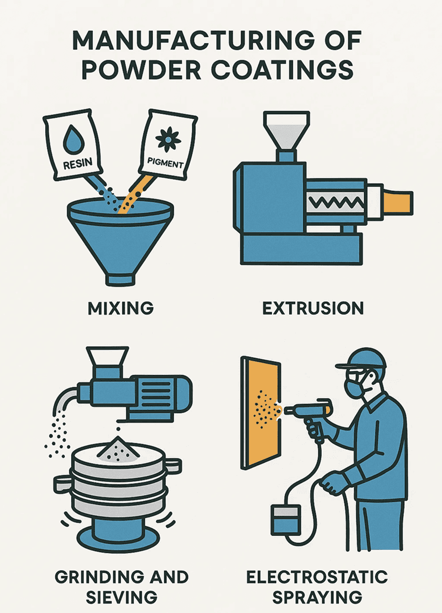 Figure 10. Dust hazard applications – Paints & coatings