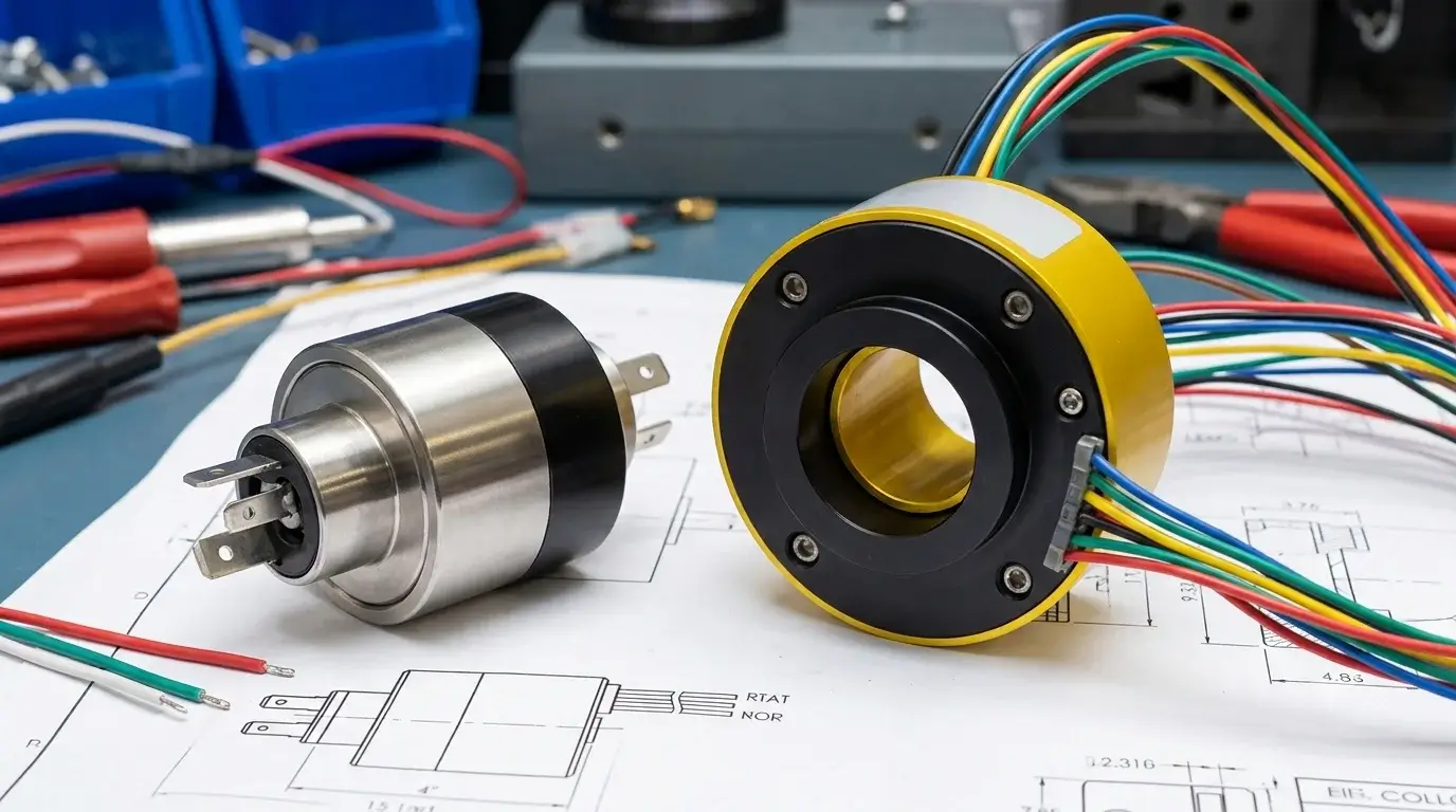 Example of a slip ring provided by the external third-party shop