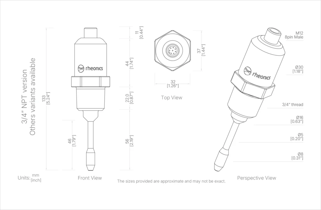 srv-dimensions-inline-process-viscosity-monitoring-control-management SRV dimensions