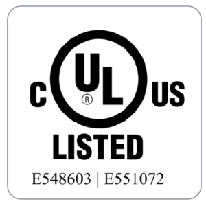 CULs Certifications Logo E548603 - E551072