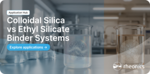 Industrial tanks for colloidal silica and ethyl silicate binder systems