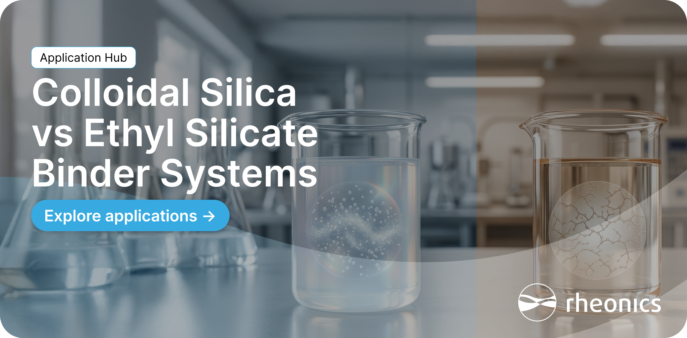 Industrial tanks for colloidal silica and ethyl silicate binder systems